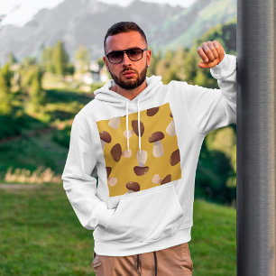 Veste À Capuche Champignons Brown