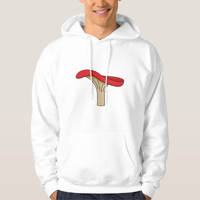 Veste À Capuche Champignons rouges caricaturés (Devant)