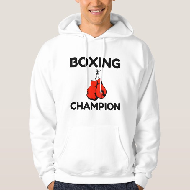 VESTE À CAPUCHE CHAMPION DE BOXING (Devant)