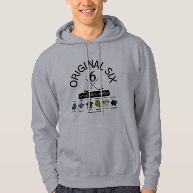 Veste À Capuche Championnat des Caraïbes de hockey sur glace (Devant)