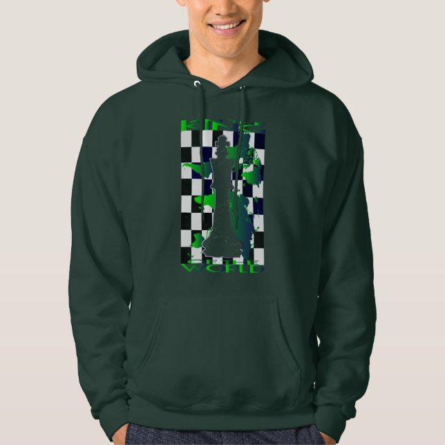 Veste À Capuche Championnat du monde d'échecs (Devant)