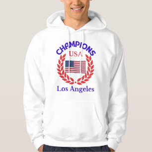 Veste À Capuche Champions Los Angeles drapeau usa Original