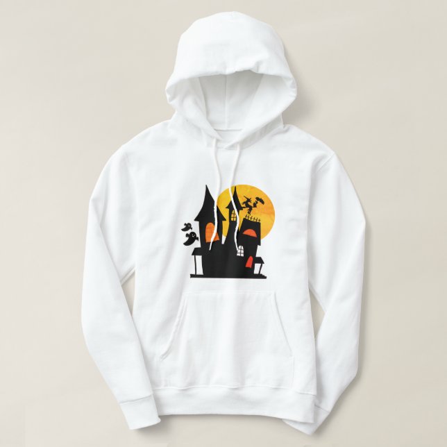Veste À Capuche Chandail à capuchon de sorcière (Design devant)