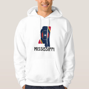 Veste À Capuche Chandail de fierté de l'État du Mississippi