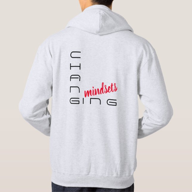 Veste À Capuche Changement d’état d’esprit Sweatshirt à capuchon m (Dos)