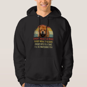 Veste À Capuche Chaque Snack Vous Faites Chow Chow Chien Maman Chi