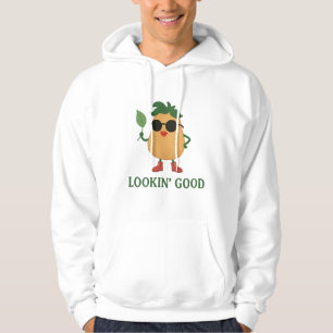 Veste À Capuche Charmant sweat-shirt à personnage de pomme de terr