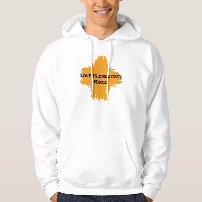 Veste À Capuche charmant sweatshirt à capuchon pour hommes (Devant)