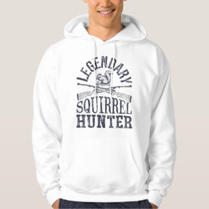 Veste À Capuche Chasseur de écureuil légendaire chasse drôle vinta