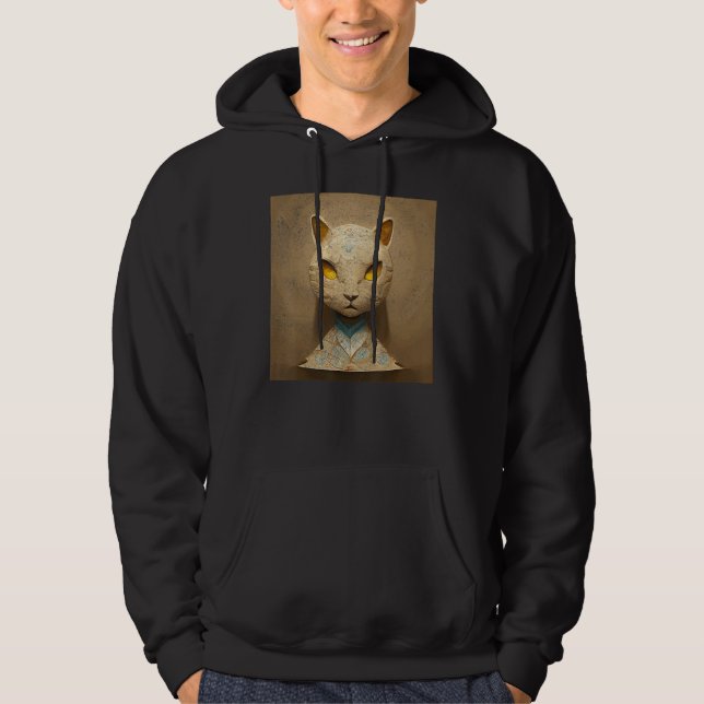 Veste À Capuche Chat 1 (Devant)
