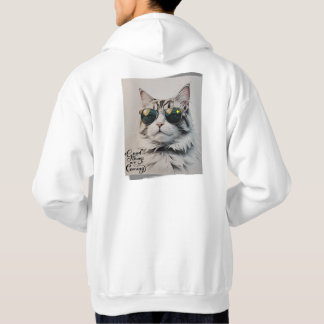 Veste À Capuche Chat cool à Shades - Les bonnes choses arrivent