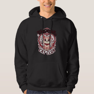 Veste À Capuche Chat de la Saint-Valentin Dessin drôle pour amateu