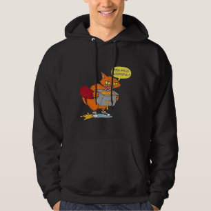 Veste À Capuche Chat de pâtisserie drôle : Tâche échouée avec succ