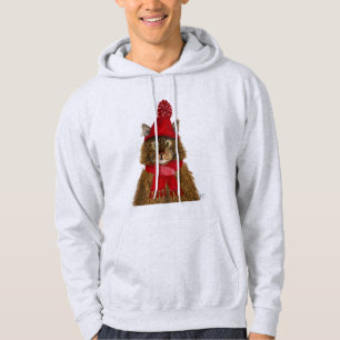 Veste À Capuche Chat de ragondin du Maine