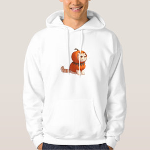 Veste À Capuche Chat en costume Citrouille pour Halloween