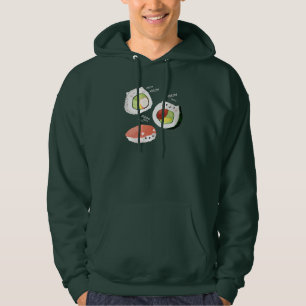 Veste À Capuche Chat mignon de sushi