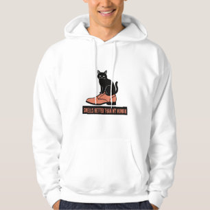 Veste À Capuche Chat sarcastique en linogravure dans un mème de ch