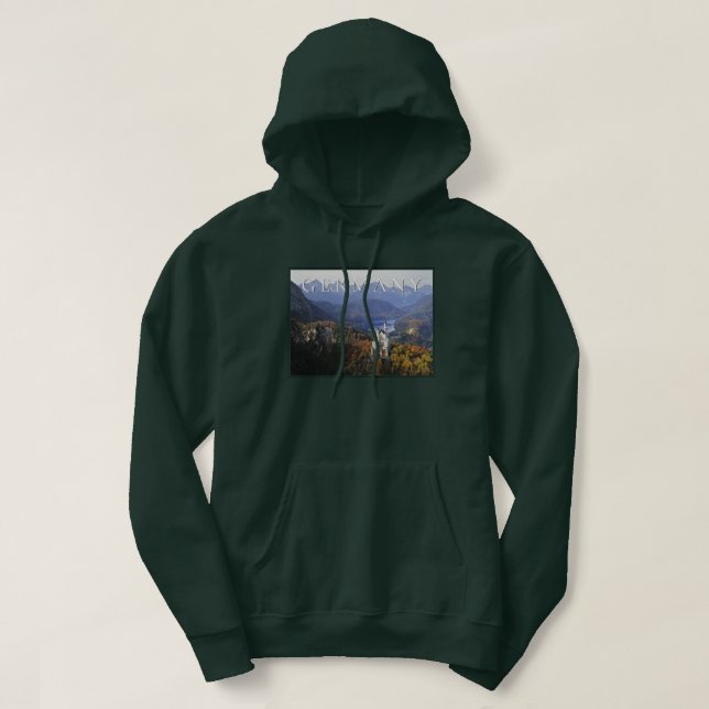 Veste À Capuche Château de Neuschwanstein | Allemagne, Bavière (Design devant)