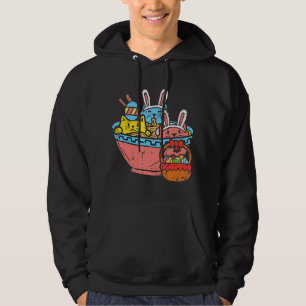 Veste À Capuche Chats de Pâques Ramen Bunny Oreilles Oeuf Kawaii J