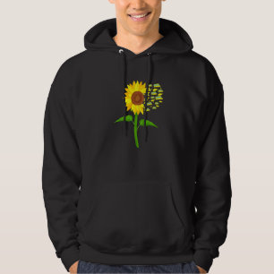 Veste À Capuche Chauffeur d'autobus de l'école de tournesol