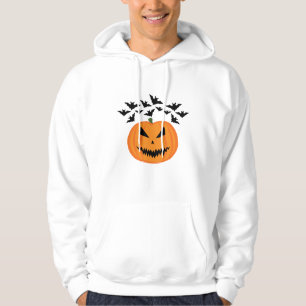 Veste À Capuche Chauve-souris citrouille Halloween Jack O'Lantern