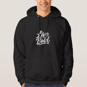 Veste À Capuche Chemise à manches courtes à citation minimale et a