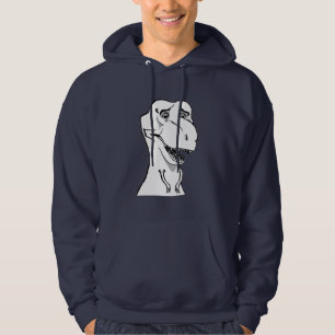 Veste À Capuche Chemise correcte de Dino Meme