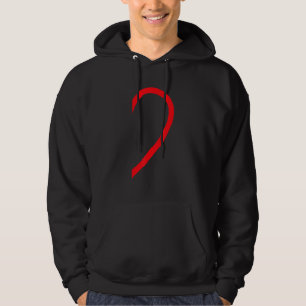 Veste À Capuche Chemise de couple d'amour côté droit à moitié cœur