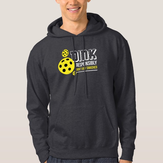 Veste À Capuche Chemise de Dink Pickleball (Devant)