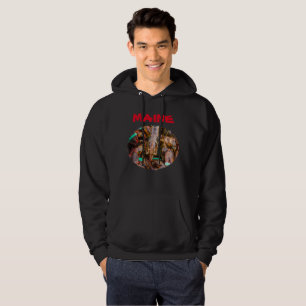 VESTE À CAPUCHE CHEMISE DE MAINE