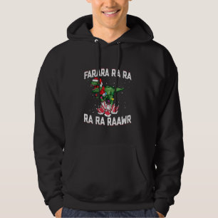 Veste À Capuche Chemise de Noël Dinosaur Fa Rawr Arbre Rex Garçons