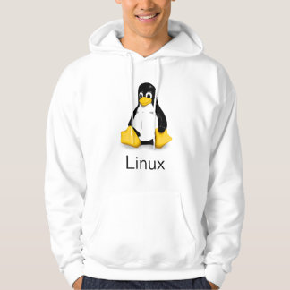 Veste À Capuche Chemise de Tux Linux