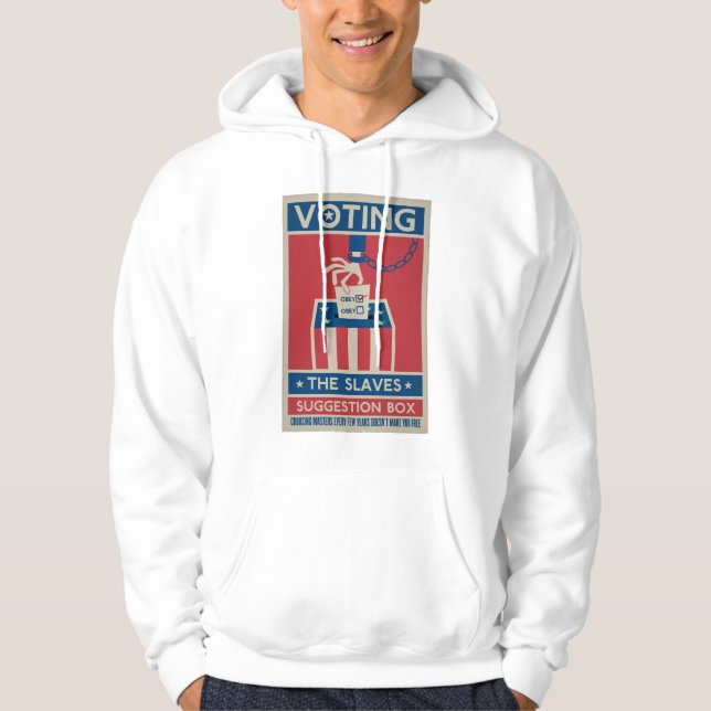Veste À Capuche Chemise de vote (Devant)