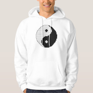 Veste À Capuche Chemise Pixel Yinyang