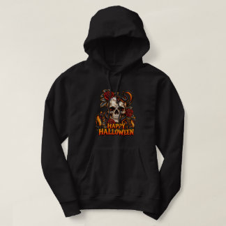 Veste À Capuche Chemise T-Shirt Halloween Squelette Gothique Serpe