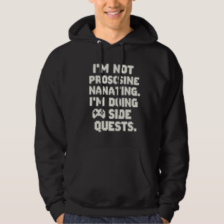 Veste À Capuche Chercheur de Quêtes Latérales Professionnel Drôle 