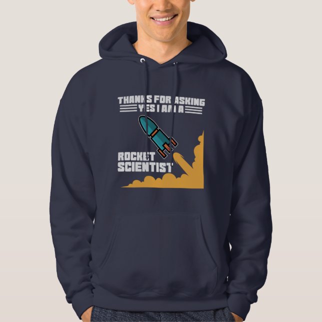 Veste À Capuche chercheur en roquettes (Devant)