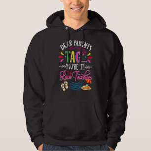 Veste À Capuche Chers parents Étiquette Vous êtes ça l'amour Ensei