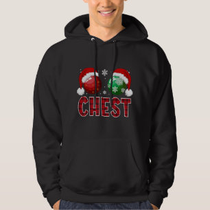 Veste À Capuche Chest Nuts Christmas Funny Matching Couple Chestnu