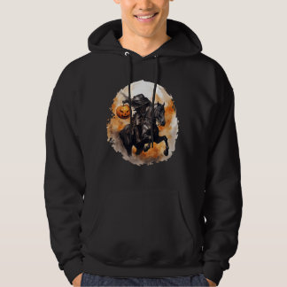 Veste À Capuche Cheval sans tête avec tête Citrouille