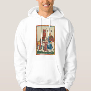 Veste À Capuche Chevalier et écureuil, Art médiéval du XIVe siècle