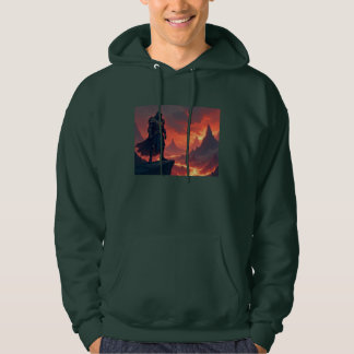 Veste À Capuche Chevalier noir de la flamme