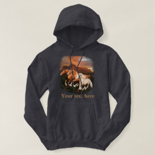 Veste À Capuche Chevaux sauvages d'Arizona