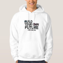 Chic sweat-shirt blanc avec impression graphique u