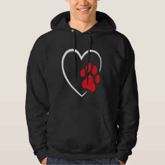 Veste À Capuche Chien Chien Coeur Chien animal Chien drôle amant c