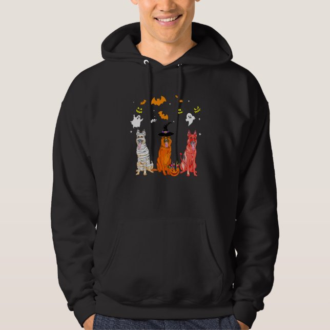 Veste À Capuche Chien de berger allemand (Devant)