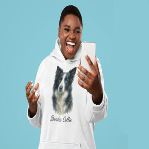 Veste À Capuche Chien de Collie