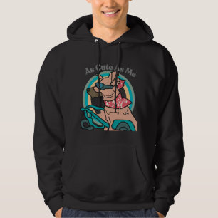 Veste À Capuche Chien de rue rétro avec lunettes de soleil Drôle