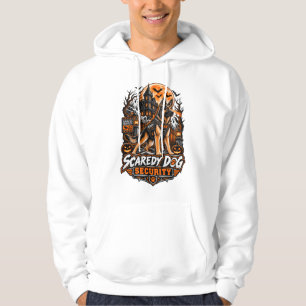 Veste À Capuche Chien peureux Sécurité Berger allemand Halloween K