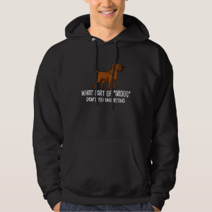 Veste À Capuche Chiens de race Bloodhound propriétaire amateur de